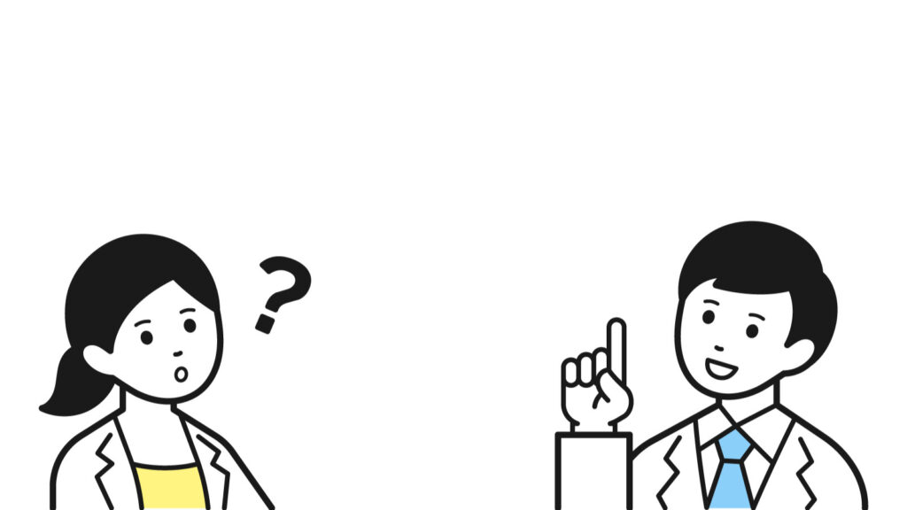 悩む人と教える人